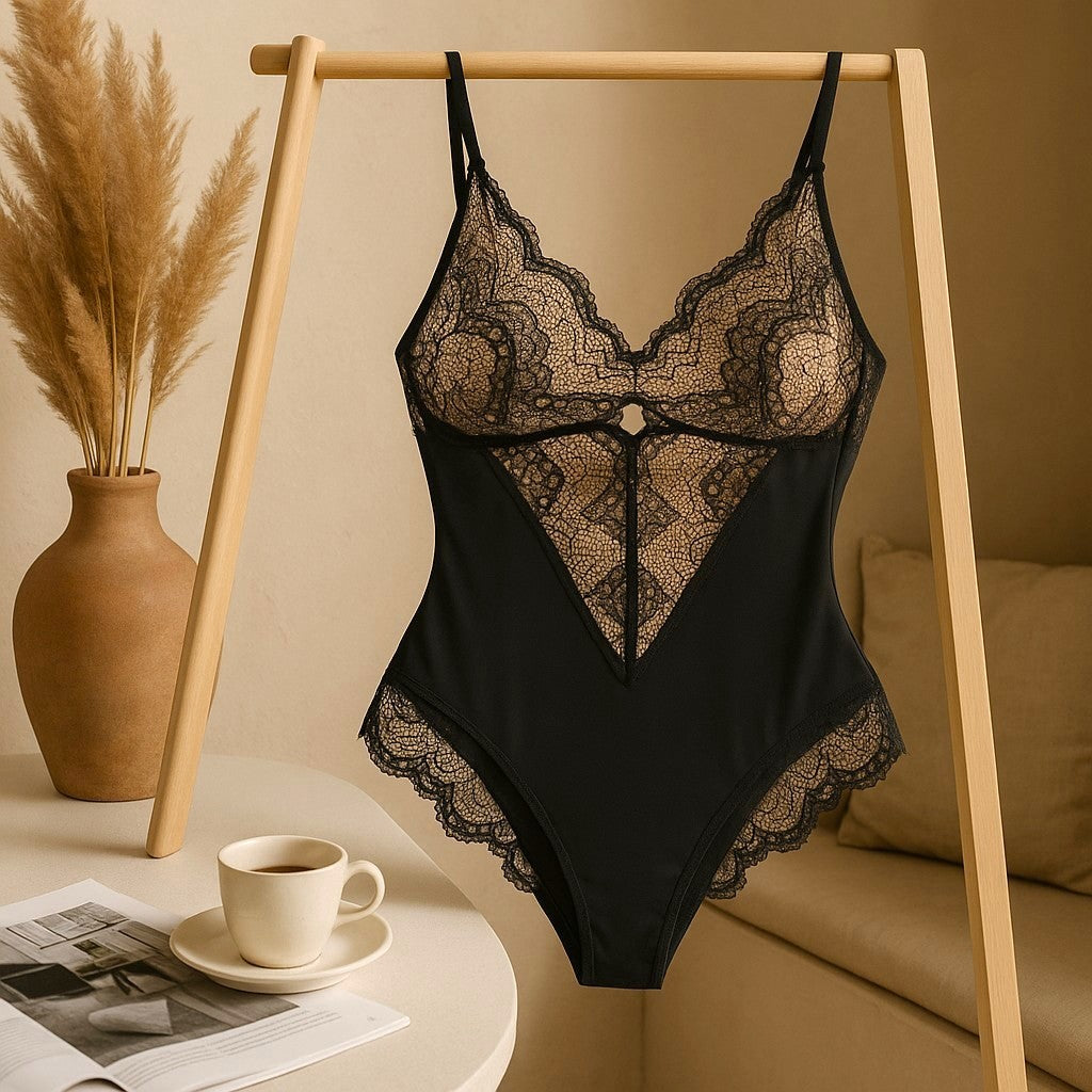 Chic Lace BodysuitX