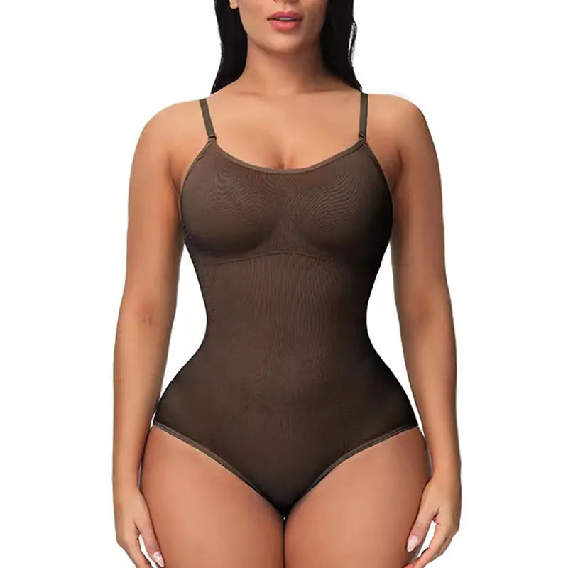 Full Body Shapewear Bodysuit - Sculpt & Smooth for Hourglass Shape-Slim